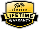 Pella Limited Lifetime Warranty logo