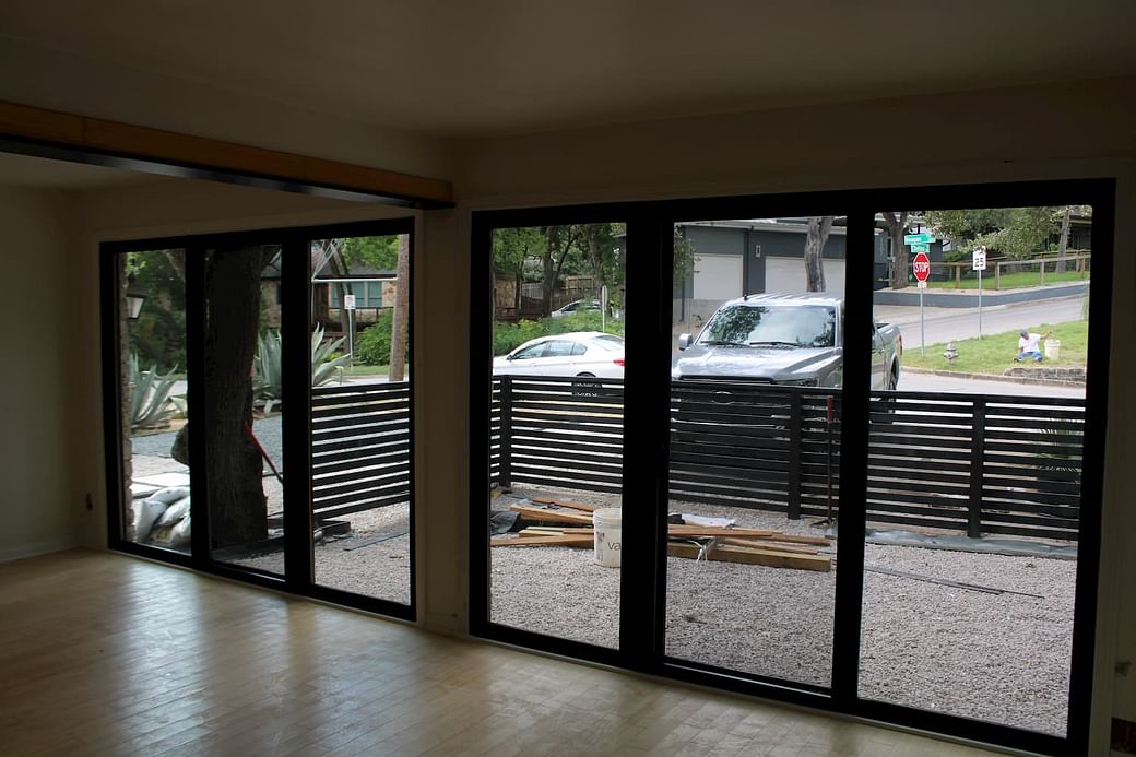 Triple Sliding Glass Doors Complete, Install Sliding Door In Garage